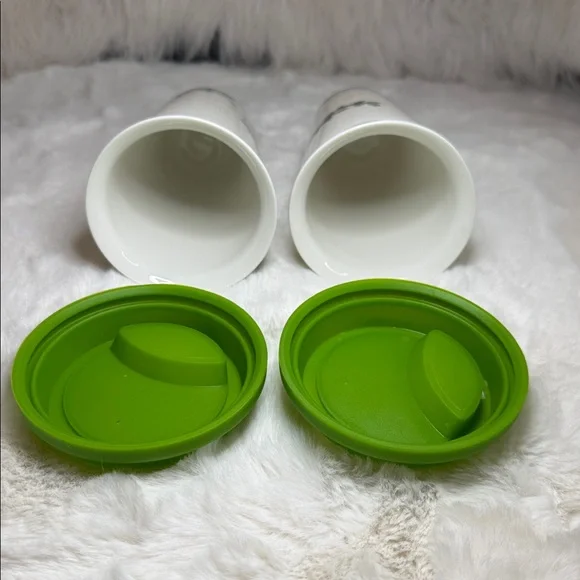 Spode Christmas Tree 8oz. Travel Mug with Lid Coffe Mug Ceramic Tumbler - Picture 5 of 5